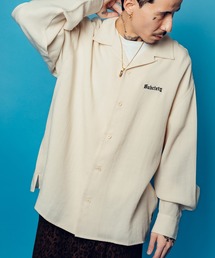 Subciety | Embroidery Maria open collar shirt(シャツ/ブラウス)