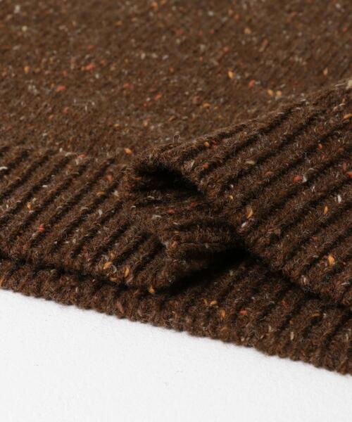 URBAN RESEARCH DOORS（アーバンリサーチドアーズ）の「ウールブレンドネップクルーネックニット（ニット/セーター・メンズ・ベージュ系その他/グレー系その他/ブラウン系その他・LARGE/MEDIUM）」の15枚目の写真