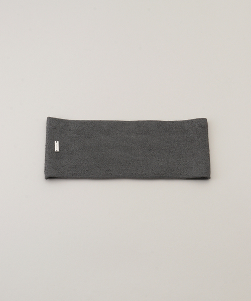 IENA（イエナ）の「HEYEP/ヘイップ Silk Hairband ヘアバンド HP0124（ヘアバンド・レディース・グレー/チャコールグレー・FREE）」の2枚目の写真