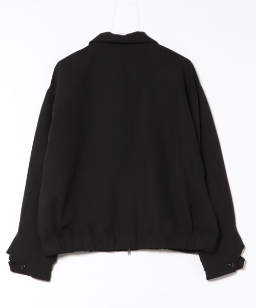 NYLAUS（ナイラス）の「【Nylaus】2026新作 ダブルジップブルゾン カーブステッチ ZIPアップブルゾン デニムジャケット セットアップ対応（ブルゾン・メンズ・ブラック/ブラウン/インディゴブルー/ブラック系その他・L/M）」の5枚目の写真