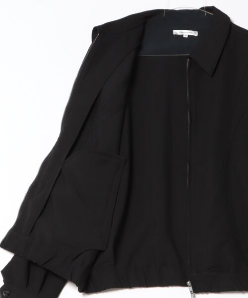 NYLAUS（ナイラス）の「【Nylaus】2026新作 ダブルジップブルゾン カーブステッチ ZIPアップブルゾン デニムジャケット セットアップ対応（ブルゾン・メンズ・ブラック/ブラウン/インディゴブルー/ブラック系その他・L/M）」の6枚目の写真