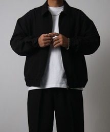 NYLAUS（ナイラス）の「【Nylaus】2026新作 ダブルジップブルゾン カーブステッチ ZIPアップブルゾン デニムジャケット セットアップ対応（ブルゾン）」