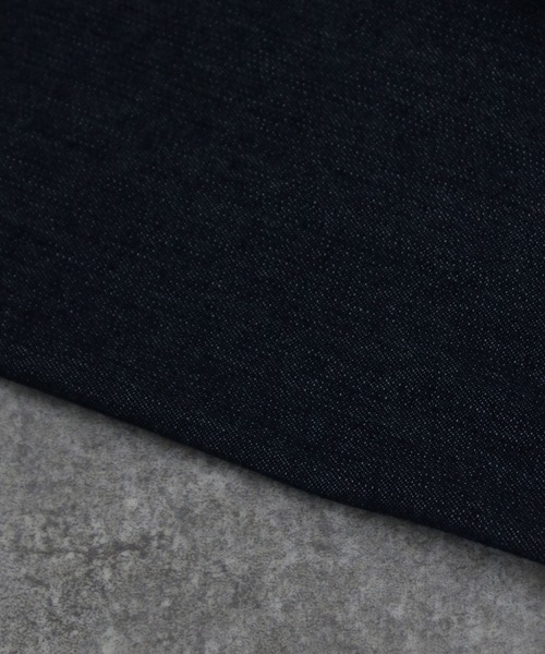 NYLAUS（ナイラス）の「【Nylaus】2026新作 ダブルジップブルゾン カーブステッチ ZIPアップブルゾン デニムジャケット セットアップ対応（ブルゾン・メンズ・ブラック/ブラウン/インディゴブルー/ブラック系その他・L/M）」の8枚目の写真