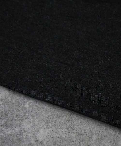 NYLAUS（ナイラス）の「【Nylaus】2026新作 ダブルジップブルゾン カーブステッチ ZIPアップブルゾン デニムジャケット セットアップ対応（ブルゾン・メンズ・ブラック/ブラウン/インディゴブルー/ブラック系その他・L/M）」の7枚目の写真