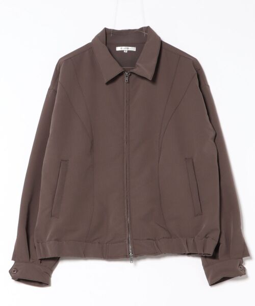 NYLAUS（ナイラス）の「【Nylaus】2026新作 ダブルジップブルゾン カーブステッチ ZIPアップブルゾン デニムジャケット セットアップ対応（ブルゾン・メンズ・ブラック/ブラウン/インディゴブルー/ブラック系その他・L/M）」の21枚目の写真