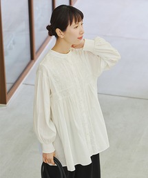 studio CLIP | ダブルフロントやわらか刺繍ブラウス《オケージョン2026SS》(シャツ/ブラウス)