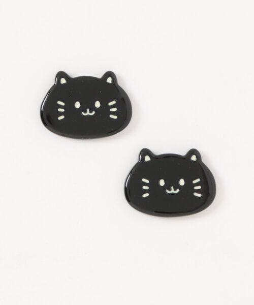 Port(ポート)の「【 Port / ポート 】 ねこ デザイン デコレーションパーツ ( 2個セット ) #_(その他雑貨・レディース・ブラック/ライトブラウン/ホワイト/ブラウン・FREE)」の8枚目の写真