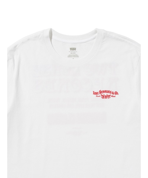 Levi's（リーバイス）の「Levi's/リーバイス ショートスリーブ リラックス Tシャツ（Tシャツ/カットソー・メンズ・ホワイト・XL/L/M/S）」の5枚目の写真