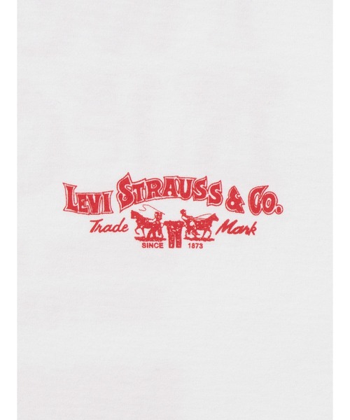 Levi's（リーバイス）の「Levi's/リーバイス ショートスリーブ リラックス Tシャツ（Tシャツ/カットソー・メンズ・ホワイト・XL/L/M/S）」の8枚目の写真