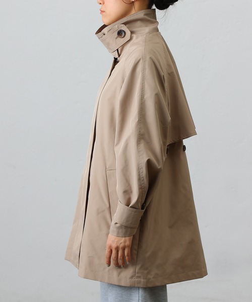 COLONY 2139(コロニートゥーワンスリーナイン)の「スタンドAラインコート(その他アウター・レディース・ブラック/ベージュ・FREE)」の10枚目の写真