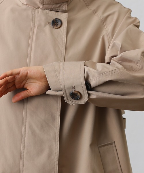 COLONY 2139(コロニートゥーワンスリーナイン)の「スタンドAラインコート(その他アウター・レディース・ブラック/ベージュ・FREE)」の14枚目の写真