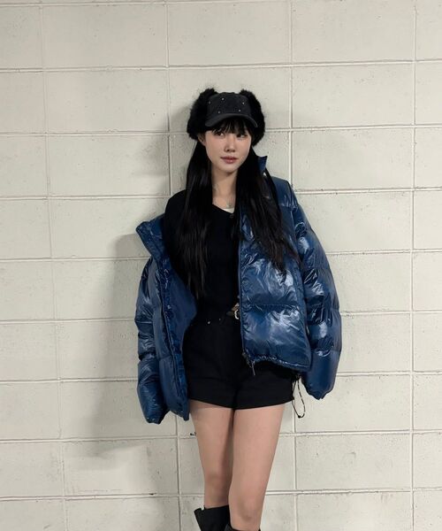 LMCの「OG GLOSSY PUFFER DUCK DOWN PARKA blue(ダウンジャケット/コート・レディース・その他・S/M/L/XL)」の22枚目の写真
