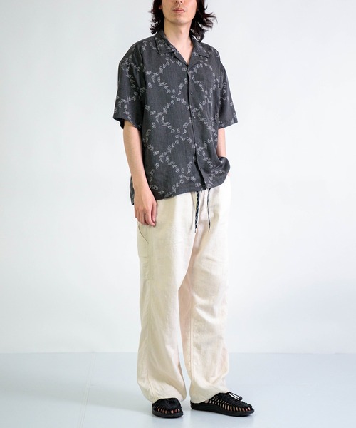 THE NORTH FACE PURPLE LABEL（ザ ノースフェイス パープルレーベル）の「[THE NORTH FACE PURPLE LABEL] FFFES Graphic S/S Shirt（シャツ/ブラウス・メンズ・グレー系その他・S/M）」の4枚目の写真