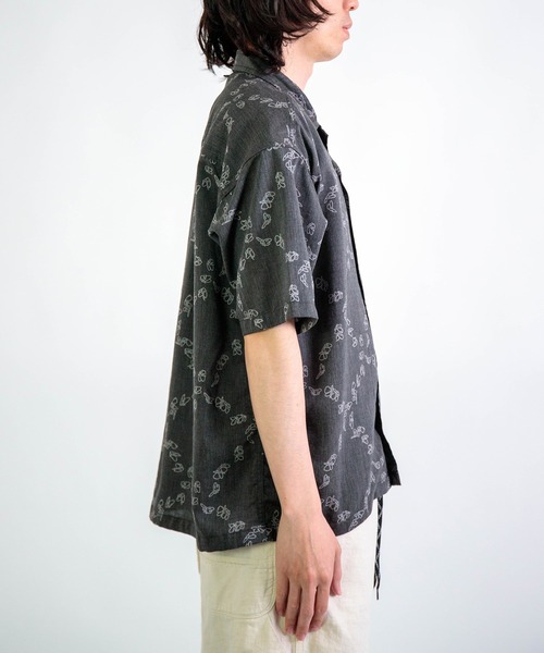 THE NORTH FACE PURPLE LABEL（ザ ノースフェイス パープルレーベル）の「[THE NORTH FACE PURPLE LABEL] FFFES Graphic S/S Shirt（シャツ/ブラウス・メンズ・グレー系その他・S/M）」の6枚目の写真
