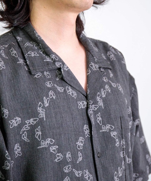 THE NORTH FACE PURPLE LABEL（ザ ノースフェイス パープルレーベル）の「[THE NORTH FACE PURPLE LABEL] FFFES Graphic S/S Shirt（シャツ/ブラウス・メンズ・グレー系その他・S/M）」の8枚目の写真