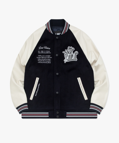LMCの「UNION ANGEL VARSITY JACKET navy(スタジャン・レディース・その他・S/M/L/XL)」の5枚目の写真