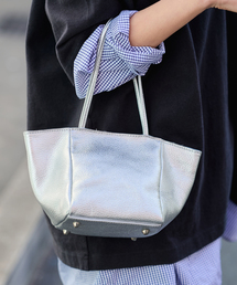 FRAMeWORK | AULENTTI /オウレンティ LONG HANDLE トート（シルバー）(トートバッグ)