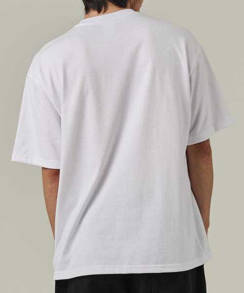 ANALOG MOOD（アナログムード）の「ベーシックロゴ半袖Tシャツ（ホワイト）（Tシャツ/カットソー・メンズ・その他・S/M/L/2XL/XL）」の5枚目の写真