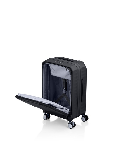 AMERICAN TOURISTER(アメリカンツーリスター)の「アメリカンツーリスター FRONTEC スピナー61 エキスパンダブル ブラック(スーツケース/キャリーバッグ・メンズ・ブラック・M)」の8枚目の写真