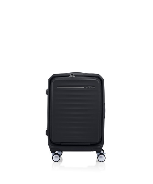 AMERICAN TOURISTER(アメリカンツーリスター)の「アメリカンツーリスター FRONTEC スピナー61 エキスパンダブル ブラック(スーツケース/キャリーバッグ・メンズ・ブラック・M)」の3枚目の写真