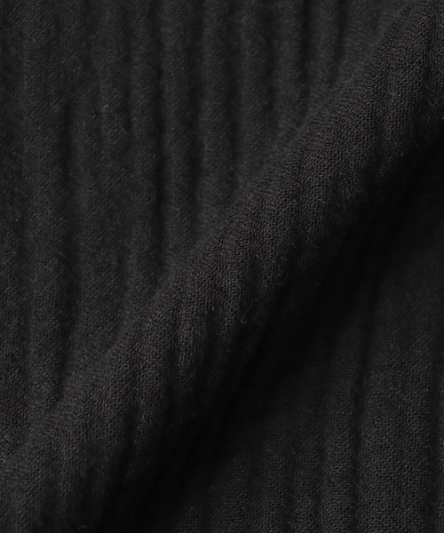 Jines（ジネス）の「ダブルガーゼフリルブラウス（シャツ/ブラウス・レディース・ホワイト/ブラック・38）」の13枚目の写真