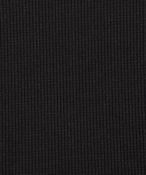 MICO COULIER（ミコクリエ）の「ラメテレコ×チュールロンT（Tシャツ/カットソー・レディース・チャコールグレー/キナリ/ライトグレー・38）」の15枚目の写真