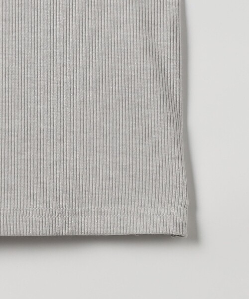 MICO COULIER（ミコクリエ）の「ラメテレコ×チュールロンT（Tシャツ/カットソー・レディース・チャコールグレー/キナリ/ライトグレー・38）」の20枚目の写真