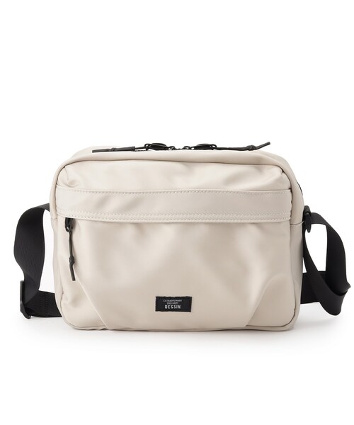 Dessin（デッサン）の「【ユニセックス/軽量】ポリエステルショルダーバッグ（ショルダーバッグ・レディース・ブラック/ライトベージュ/チャコールグレー・00）」の11枚目の写真