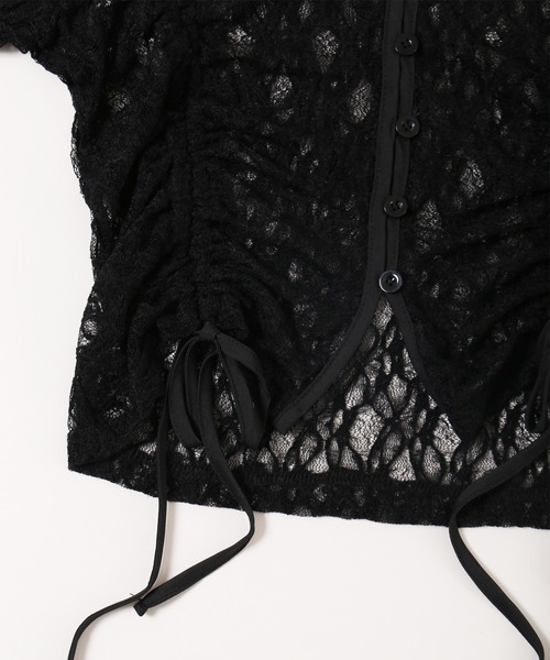 PHILLY(フィリー)の「ドロストレースカーディガン(カーディガン/ボレロ・レディース・ブラック/ブラウン/ホワイト・FREE)」の18枚目の写真