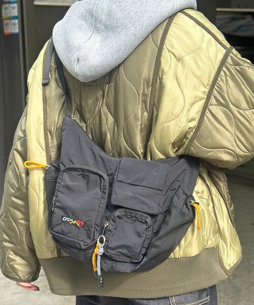 CPCM（シーピーシーエム）の「3WAYショルダーバッグ（トートバッグ・レディース・ブラック系その他/オレンジ/ブラック・FREE）」の2枚目の写真