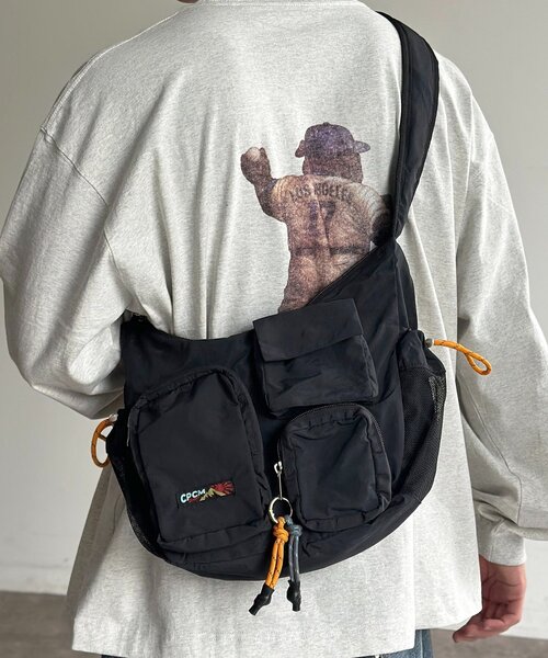 CPCM（シーピーシーエム）の「3WAYショルダーバッグ（トートバッグ・レディース・ブラック系その他/オレンジ/ブラック・FREE）」の4枚目の写真