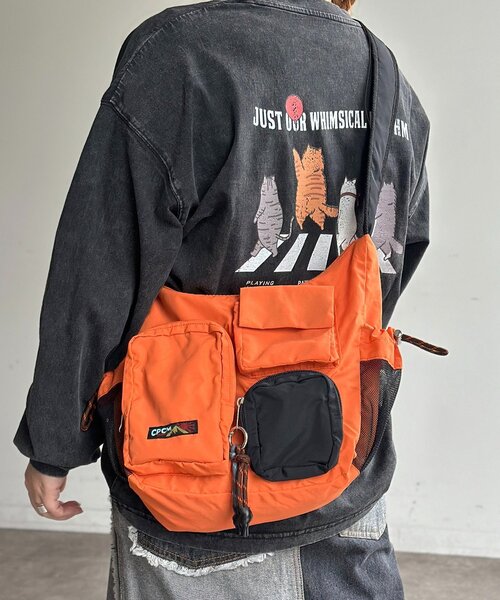 CPCM（シーピーシーエム）の「3WAYショルダーバッグ（トートバッグ・レディース・ブラック系その他/オレンジ/ブラック・FREE）」の12枚目の写真