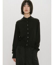 MIDIUMISOLID（ミディウミソリッド）の「MIDIUMISOLID for Ladies ハイネックショートカーディガン（カーディガン/ボレロ）」