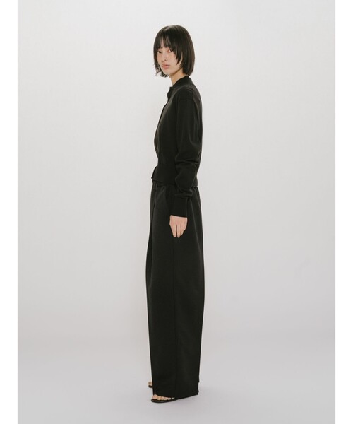 MIDIUMISOLID(ミディウミソリッド)の「MIDIUMISOLID for Ladies ハイネックショートカーディガン(カーディガン/ボレロ・レディース・ブラック/ベージュ/レッド・FREE)」の18枚目の写真