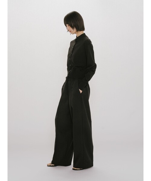 MIDIUMISOLID(ミディウミソリッド)の「MIDIUMISOLID for Ladies ハイネックショートカーディガン(カーディガン/ボレロ・レディース・ブラック/ベージュ/レッド・FREE)」の19枚目の写真