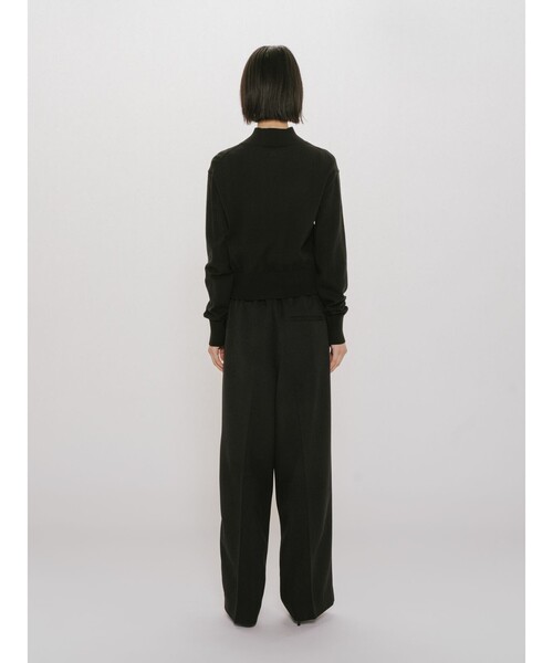MIDIUMISOLID(ミディウミソリッド)の「MIDIUMISOLID for Ladies ハイネックショートカーディガン(カーディガン/ボレロ・レディース・ブラック/ベージュ/レッド・FREE)」の20枚目の写真