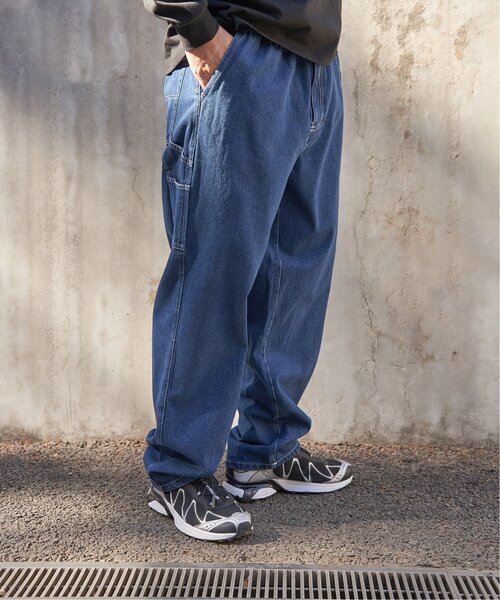 VENCEEXCHANGE（ヴァンスエクスチェンジ）の「デニム・キャンバスペインターパンツ（その他パンツ・メンズ・カーキ/オフホワイト/ベージュ/ロイヤルブルー・M/L/LL）」の11枚目の写真