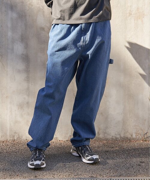 VENCEEXCHANGE（ヴァンスエクスチェンジ）の「デニム・キャンバスペインターパンツ（その他パンツ・メンズ・カーキ/オフホワイト/ベージュ/ロイヤルブルー・M/L/LL）」の14枚目の写真