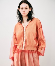 NOISE MAKER（ノイズメーカー）の「チュールレイヤードカーディガン（カーディガン/ボレロ）」