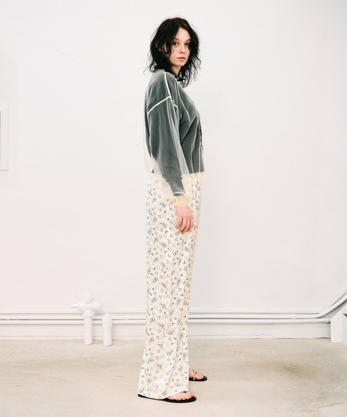 NOISE MAKER（ノイズメーカー）の「チュールレイヤードカーディガン（カーディガン/ボレロ・レディース・ベージュ系その他/ブラック×ピンク/ネイビー系・FREE）」の20枚目の写真