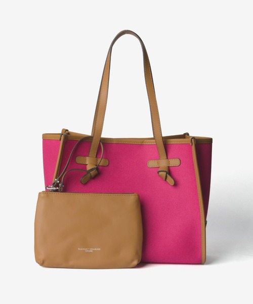GIANNI CHIARINI(ジャンニ キアリーニ)の「GIANNI CHIARINI MARCELLA ジャンニ キアリーニ マルチェッラ ハンドバッグ(ハンドバッグ・レディース・ブラック系1/レッド系1/ストーン/ベージュ系2/ピンク系1/ベージュ系1/ピンク系3/ピンク系2/ベージュ系3・FREE)」の7枚目の写真