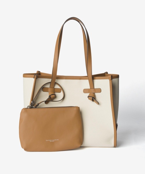 GIANNI CHIARINI(ジャンニ キアリーニ)の「GIANNI CHIARINI MARCELLA ジャンニ キアリーニ マルチェッラ ハンドバッグ(ハンドバッグ・レディース・ブラック系1/レッド系1/ストーン/ベージュ系2/ピンク系1/ベージュ系1/ピンク系3/ピンク系2/ベージュ系3・FREE)」の8枚目の写真