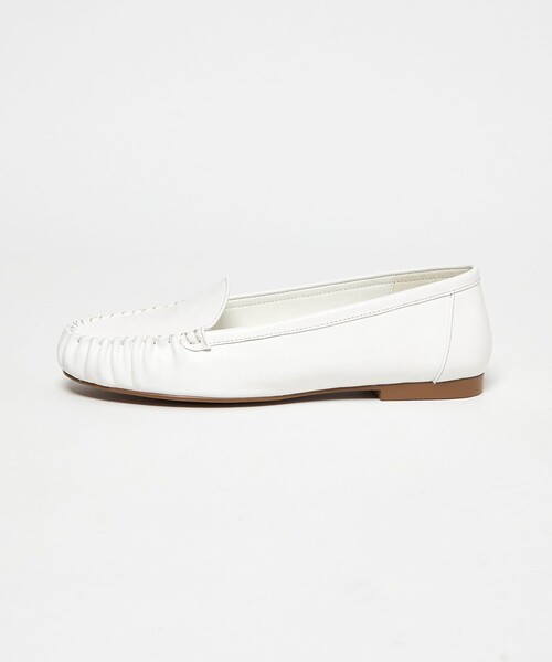 ODETTE E ODILE（オデットエオディール）の「プレーンハンドソーンモカ フラット15↑（モカシン/デッキシューズ・レディース・ホワイト/ブラック/その他1/ピンク・24.5cm/24cm/23.5cm/22.5cm/22cm/25cm/23cm）」の2枚目の写真