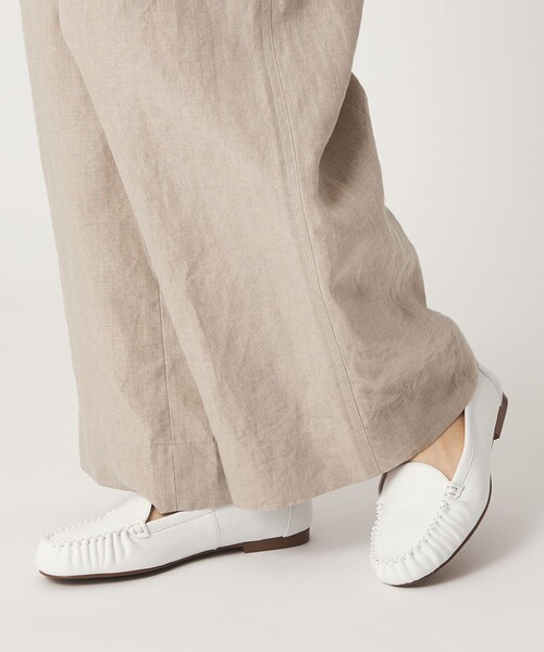 ODETTE E ODILE（オデットエオディール）の「プレーンハンドソーンモカ フラット15↑（モカシン/デッキシューズ・レディース・ホワイト/ブラック/その他1/ピンク・24.5cm/24cm/23.5cm/22.5cm/22cm/25cm/23cm）」の6枚目の写真