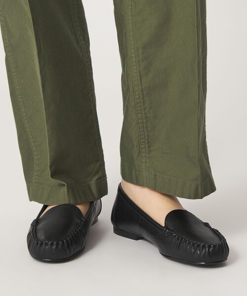 ODETTE E ODILE（オデットエオディール）の「プレーンハンドソーンモカ フラット15↑（モカシン/デッキシューズ・レディース・ホワイト/ブラック/その他1/ピンク・24.5cm/24cm/23.5cm/22.5cm/22cm/25cm/23cm）」の9枚目の写真