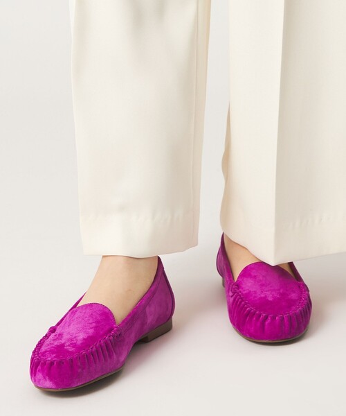 ODETTE E ODILE（オデットエオディール）の「プレーンハンドソーンモカ フラット15↑（モカシン/デッキシューズ・レディース・ホワイト/ブラック/その他1/ピンク・24.5cm/24cm/23.5cm/22.5cm/22cm/25cm/23cm）」の12枚目の写真