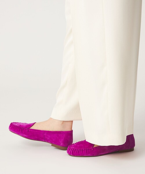 ODETTE E ODILE（オデットエオディール）の「プレーンハンドソーンモカ フラット15↑（モカシン/デッキシューズ・レディース・ホワイト/ブラック/その他1/ピンク・24.5cm/24cm/23.5cm/22.5cm/22cm/25cm/23cm）」の13枚目の写真