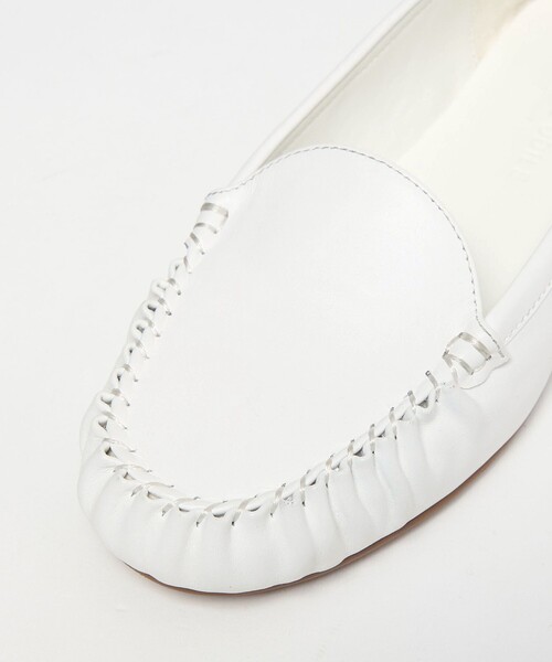 ODETTE E ODILE(オデットエオディール)の「プレーンハンドソーンモカ フラット15↑(モカシン/デッキシューズ・レディース・ホワイト/ブラック/その他1/ピンク・24.5cm/24cm/23.5cm/22.5cm/22cm/25cm/23cm)」の10枚目の写真