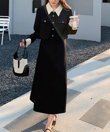 Diosfront（ディオスフロント）の「長袖ワンピース（ワンピース）」