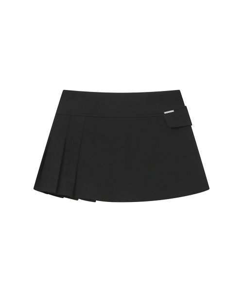 Miseki SEOUL(ミセキソウル)の「Omoi pleats wrap skirt BLACK(スカート・レディース・その他・1/2)」の3枚目の写真